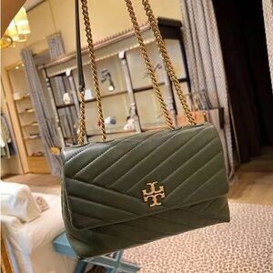 New tory burch kira small chevron shoulder bag